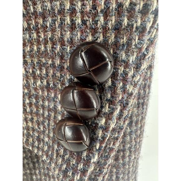 Harris Tweed Blazer Men’s Scottish Wool Sports Jacket Coat Speckled USA CLEAN - Picture 5 of 12